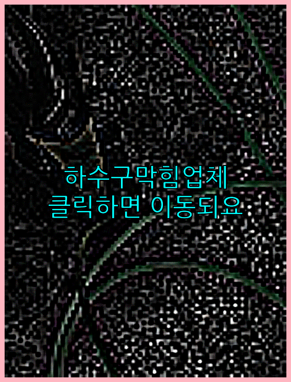 오수관막힘