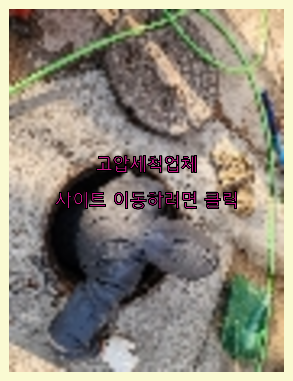 오수관막힘